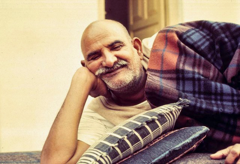 Maharaj-ji seated